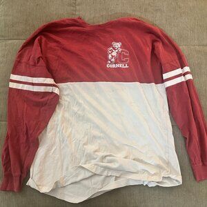 Cornell University Long Sleeve Shirt Size XL